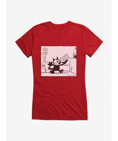 Big Sale Felix The Cat The Cheese Girls T-Shirt $6.57 T-Shirts