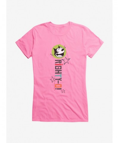 Flash Deal Felix The Cat Righty-O! Girls T-Shirt $6.18 T-Shirts