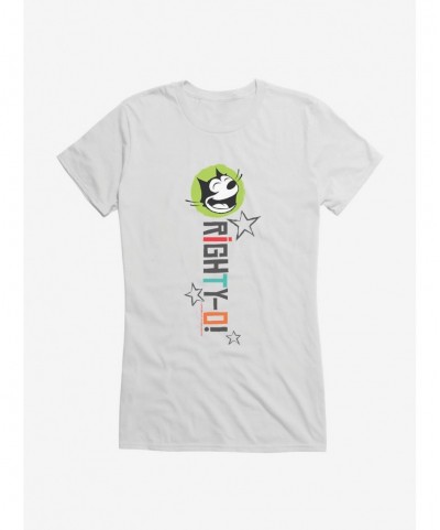 Flash Deal Felix The Cat Righty-O! Girls T-Shirt $6.18 T-Shirts