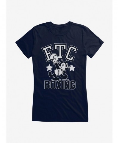 Hot Selling Felix The Cat FTC Boxing Girls T-Shirt $8.57 T-Shirts