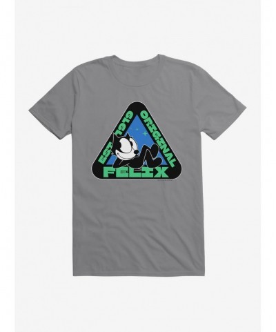 Wholesale Felix The Cat Original Triangular Graphic T-Shirt $6.69 T-Shirts