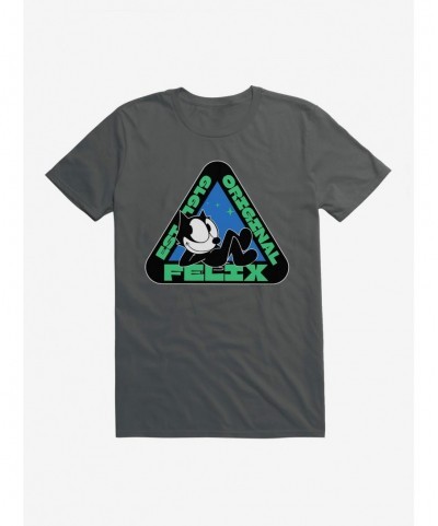 Wholesale Felix The Cat Original Triangular Graphic T-Shirt $6.69 T-Shirts