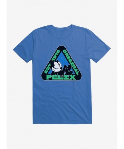 Wholesale Felix The Cat Original Triangular Graphic T-Shirt $6.69 T-Shirts