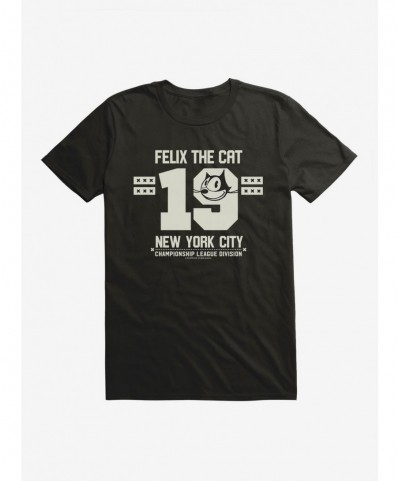 Value Item Felix The Cat NYC Championship League Division T-Shirt $8.60 T-Shirts