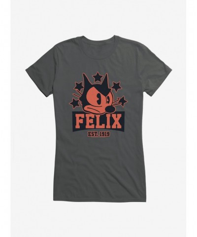 Flash Deal Felix The Cat Est. 1919 Girls T-Shirt $9.56 T-Shirts