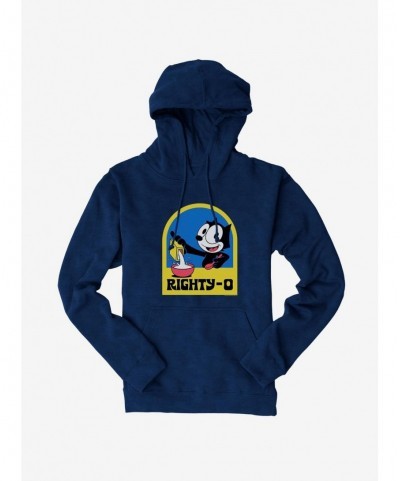 Value for Money Felix The Cat Righty-O Hoodie $12.57 Hoodies