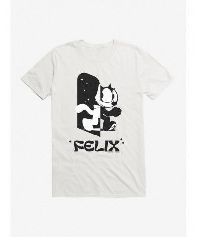 Clearance Felix The Cat Black and White T-Shirt $9.56 T-Shirts