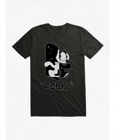 Clearance Felix The Cat Black and White T-Shirt $9.56 T-Shirts