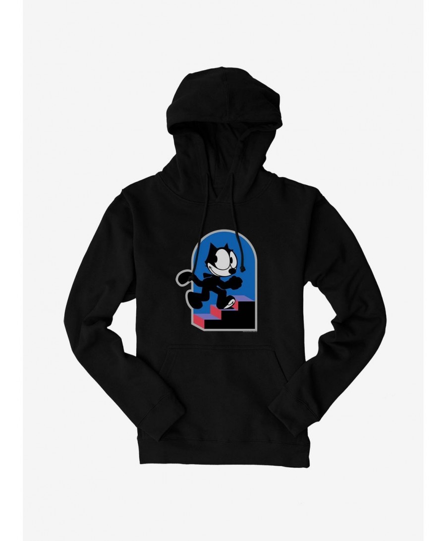 Flash Deal Felix The Cat Step By Step Hoodie $13.65 Hoodies