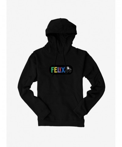 Cheap Sale Felix The Cat Whistling And Walking Hoodie $13.29 Hoodies