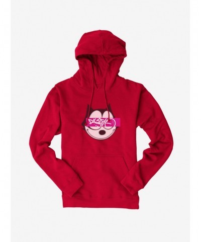 Premium Felix The Cat Graffiti Art Text Box Hoodie $12.93 Hoodies