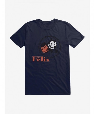 Hot Sale Felix The Cat The Cat Cafe Felix T-Shirt $6.12 T-Shirts