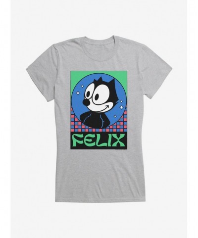 Festival Price Felix The Cat Diamond Stars Girls T-Shirt $7.77 T-Shirts