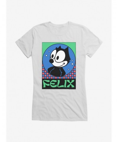 Festival Price Felix The Cat Diamond Stars Girls T-Shirt $7.77 T-Shirts