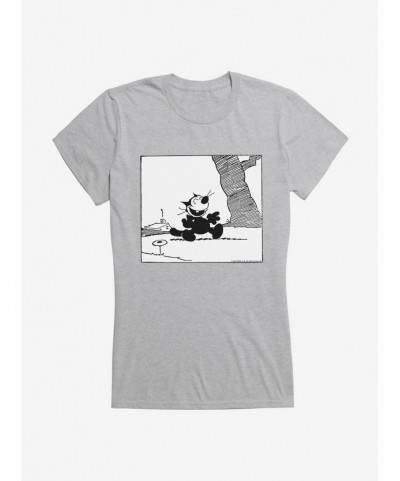 Flash Deal Felix The Cat Happy Stroll Girls T-Shirt $7.77 T-Shirts