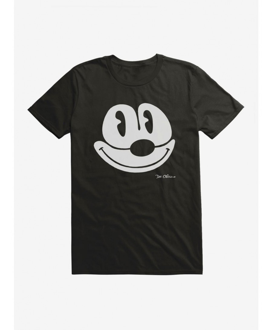 Wholesale Felix The Cat Face Outline T-Shirt $6.12 T-Shirts