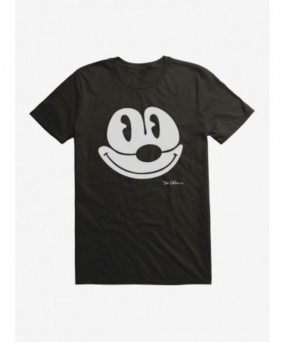 Wholesale Felix The Cat Face Outline T-Shirt $6.12 T-Shirts