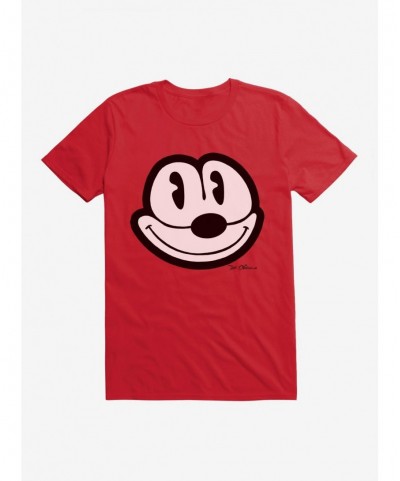 Wholesale Felix The Cat Face Outline T-Shirt $6.12 T-Shirts