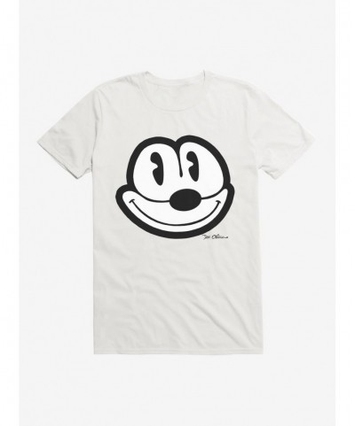 Wholesale Felix The Cat Face Outline T-Shirt $6.12 T-Shirts