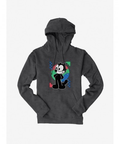 Crazy Deals Felix The Cat Diamond Stars Portrait Hoodie $14.73 Hoodies