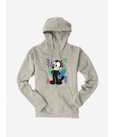 Crazy Deals Felix The Cat Diamond Stars Portrait Hoodie $14.73 Hoodies