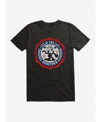 Limited-time Offer Felix The Cat Original Hometown Sluggers T-Shirt $9.37 T-Shirts