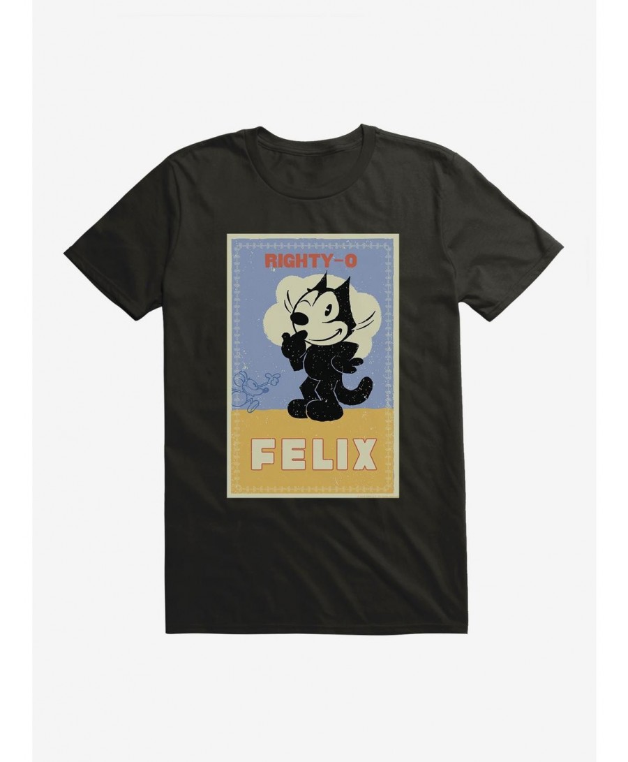 Exclusive Price Felix The Cat Mighty-O T-Shirt $6.88 T-Shirts