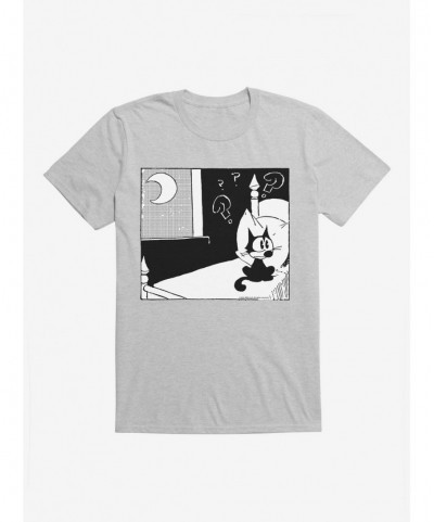 Value Item Felix The Cat Confused Of The Dark T-Shirt $7.46 T-Shirts