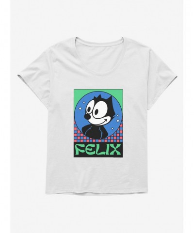 Pre-sale Discount Felix The Cat Diamond Stars Girls T-Shirt Plus Size $7.40 T-Shirts