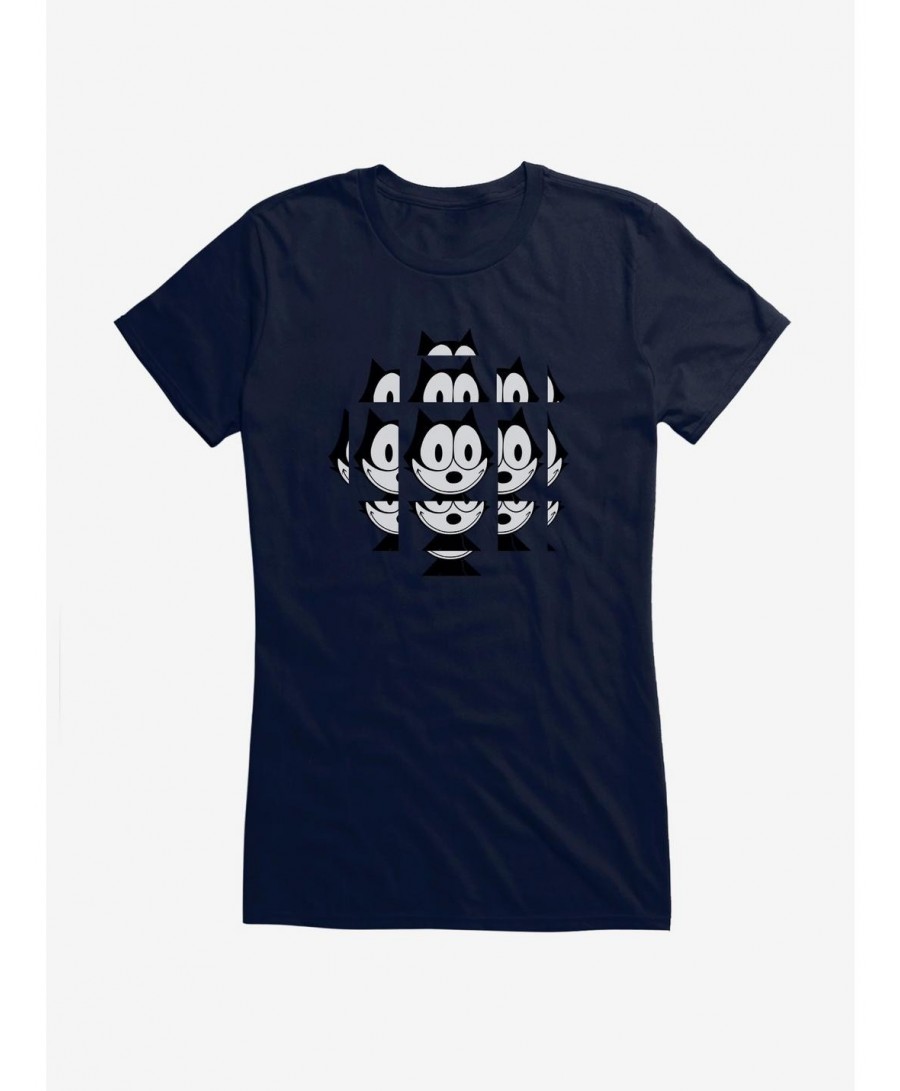 Best Deal Felix The Cat Kaleidoscopic Girls T-Shirt $8.57 T-Shirts