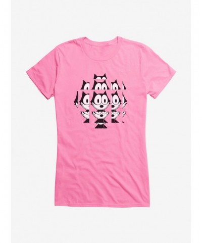 Best Deal Felix The Cat Kaleidoscopic Girls T-Shirt $8.57 T-Shirts