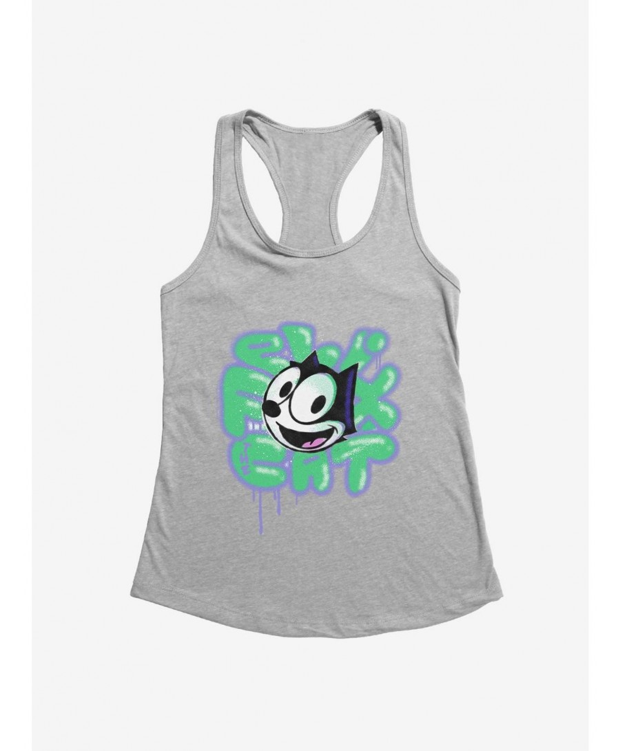 Wholesale Felix The Cat Graffiti Art Felix Girls Tank $8.76 Tanks