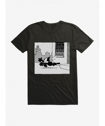 Cheap Sale Felix The Cat Rushing Out T-Shirt $9.37 T-Shirts