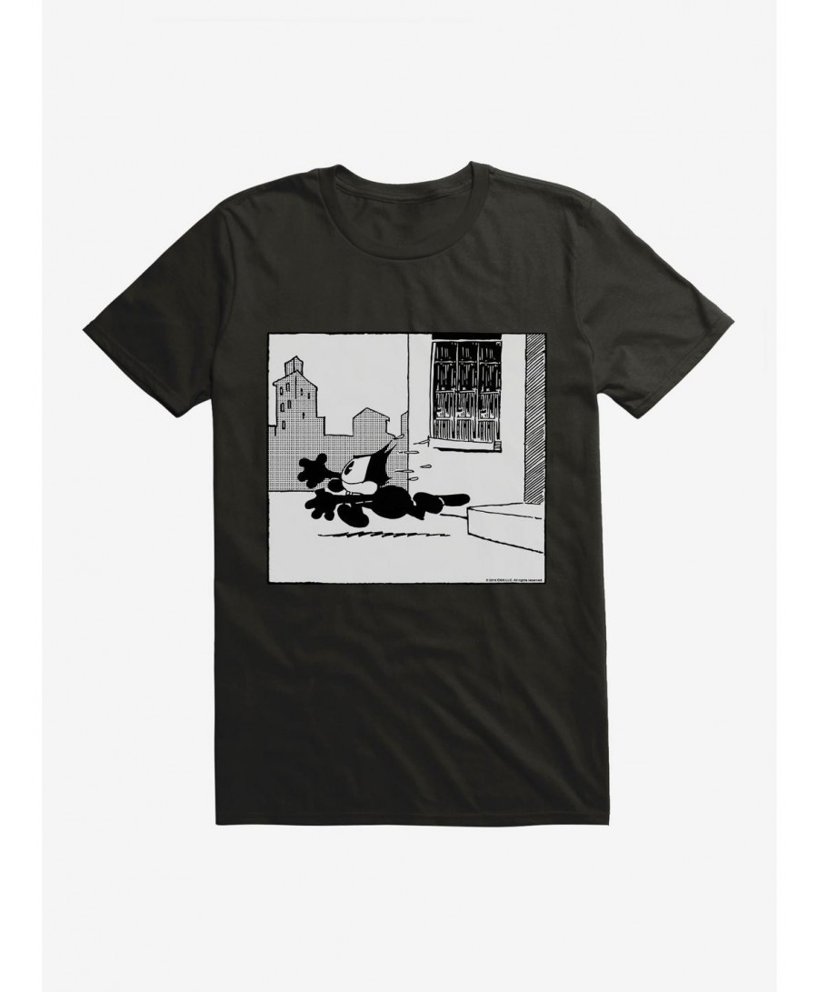 Cheap Sale Felix The Cat Rushing Out T-Shirt $9.37 T-Shirts