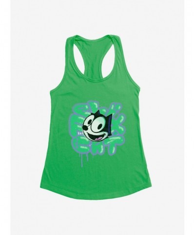 Wholesale Felix The Cat Graffiti Art Felix Girls Tank $8.76 Tanks