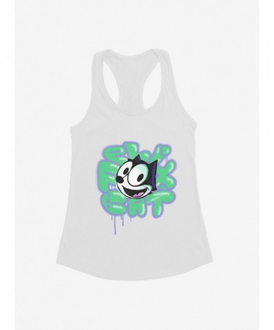 Wholesale Felix The Cat Graffiti Art Felix Girls Tank $8.76 Tanks