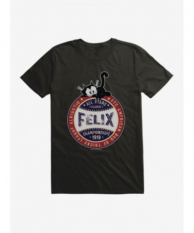 Seasonal Sale Felix The Cat All Stars Classic Championships 1919 T-Shirt $8.80 T-Shirts