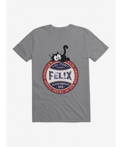 Seasonal Sale Felix The Cat All Stars Classic Championships 1919 T-Shirt $8.80 T-Shirts