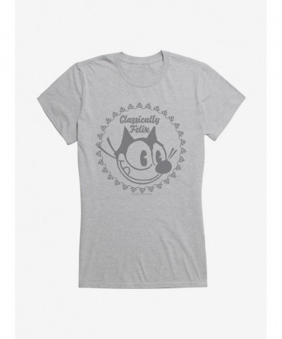 Seasonal Sale Felix The Cat Classically Felix Girls T-Shirt $7.17 T-Shirts