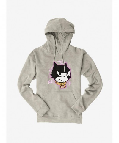 Limited-time Offer Felix The Cat Graffiti Art Gold Chain Felix Hoodie $17.24 Hoodies