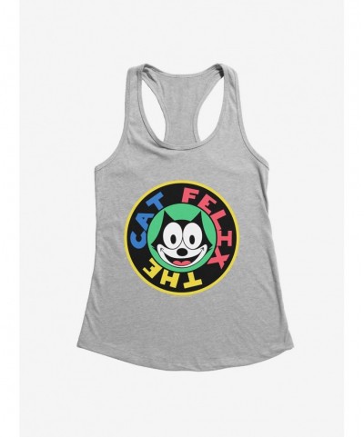 Special Felix The Cat 90s Sticker Graphic Girls Tank $6.18 Tanks