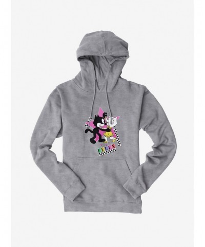 Pre-sale Discount Felix The Cat Kitty And Felix Dancing Hoodie $16.88 Hoodies