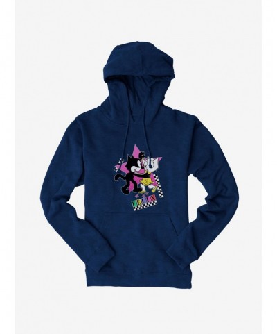 Pre-sale Discount Felix The Cat Kitty And Felix Dancing Hoodie $16.88 Hoodies