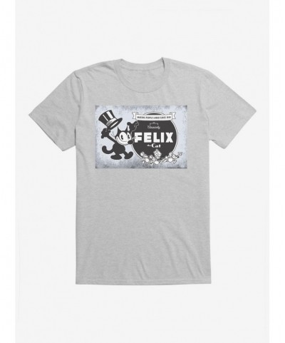 Clearance Felix The Cat Vintage Logo Poster T-Shirt $8.22 T-Shirts