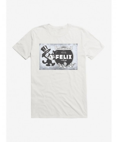 Clearance Felix The Cat Vintage Logo Poster T-Shirt $8.22 T-Shirts