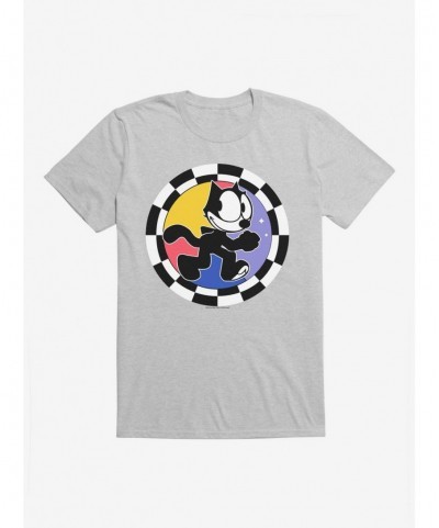 Wholesale Felix The Cat Circular Checkers T-Shirt $8.60 T-Shirts