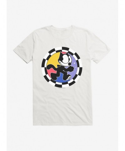 Wholesale Felix The Cat Circular Checkers T-Shirt $8.60 T-Shirts