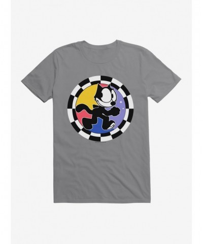 Wholesale Felix The Cat Circular Checkers T-Shirt $8.60 T-Shirts