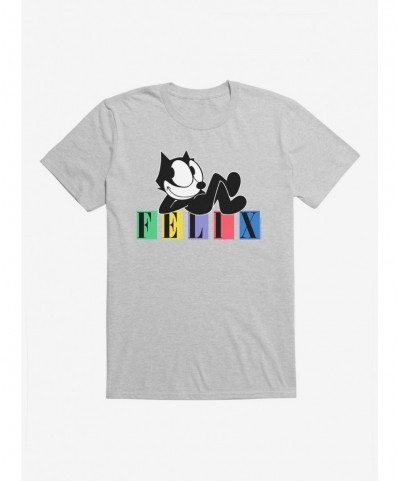 Hot Selling Felix The Cat Laid Back Felix T-Shirt $8.99 T-Shirts