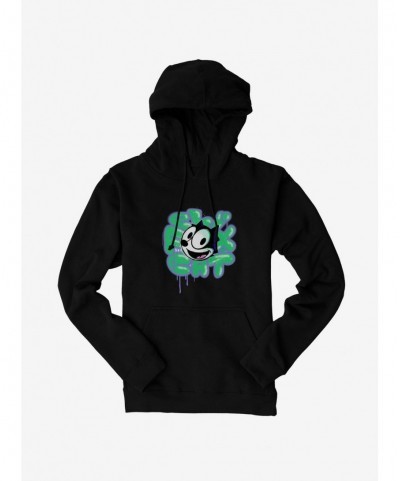 Flash Deal Felix The Cat Graffiti Art Felix Hoodie $14.37 Hoodies